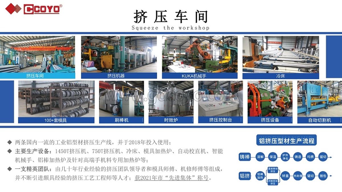 挤压铝合金工业型材